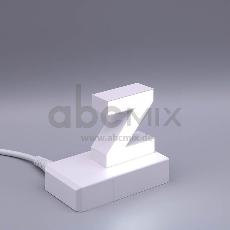LED Buchstabe Click z für 75mm Arial 6500K weiß