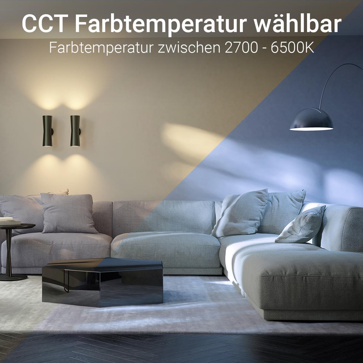 MiBoxer CCT Lampe 6W DUAL WHITE E27 | WiFi ready | FUT017
