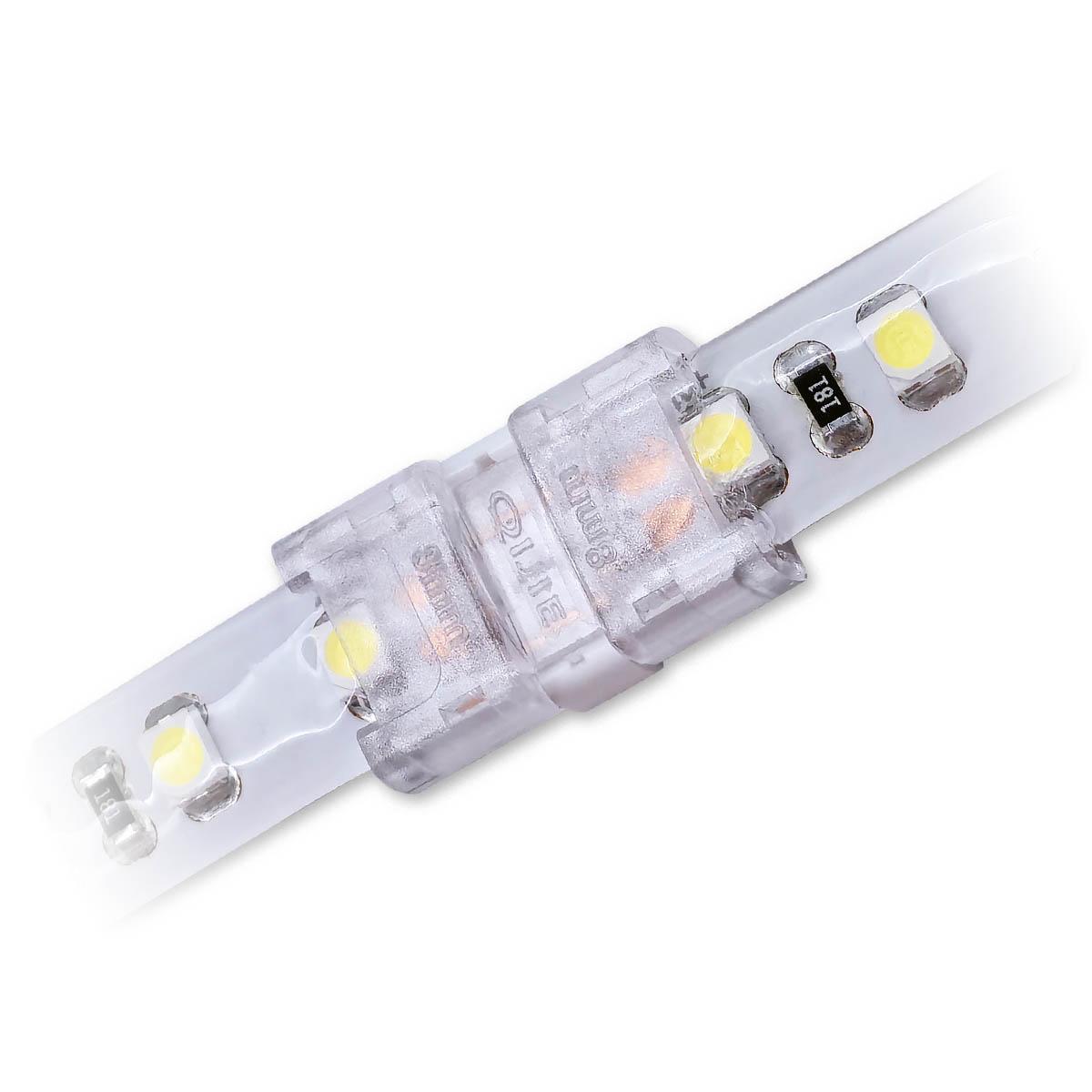 Streifenverbinder 2 Pin für einfarbige LED-Streifen 8mm IP65