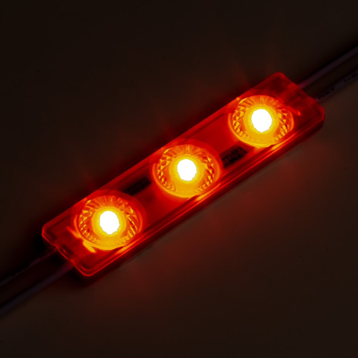 LED Modul 1,5W 12V 170° IP65 - Lichtfarbe: Rot
