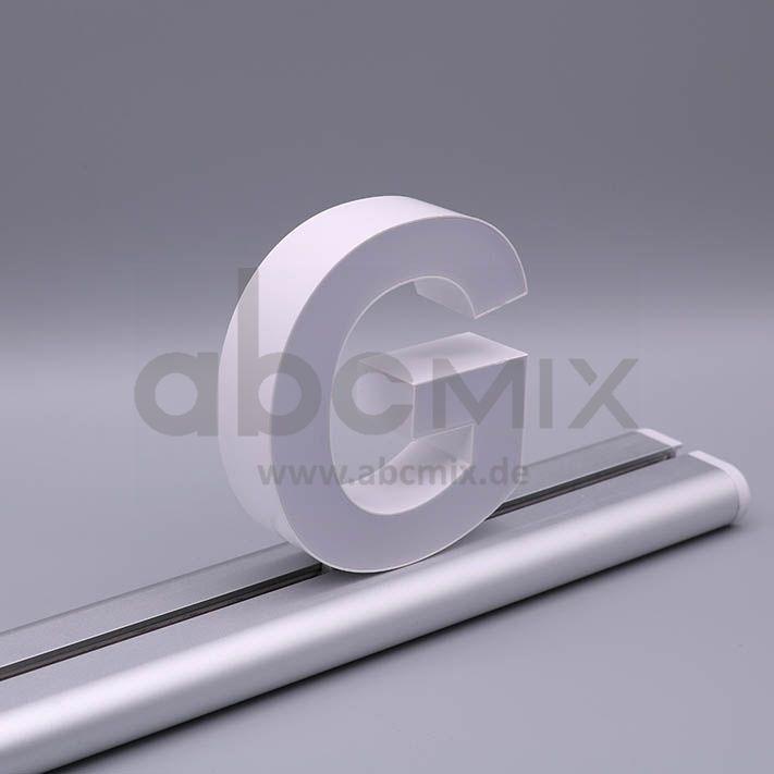LED Buchstabe Slide G 100mm Arial 6500K weiß