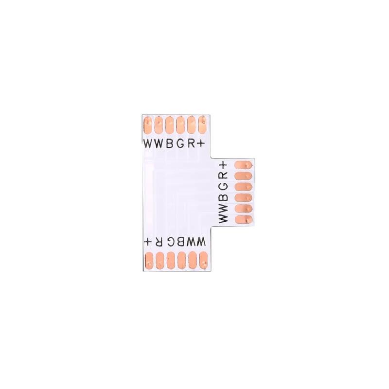 RGB+CCT Strip Verbinder T Form 6-polig 12mm