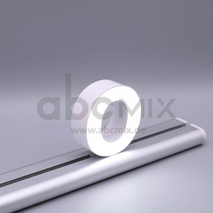 LED Buchstabe Slide o für 100mm Arial 6500K weiß