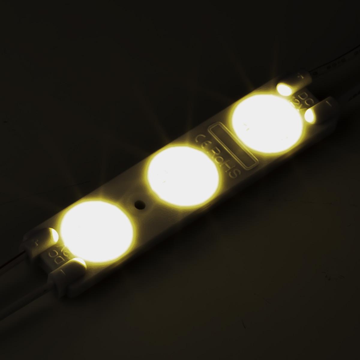 LED Modul 1,5W 12V 175° IP67 - Lichtfarbe: Warmweiß 2700K