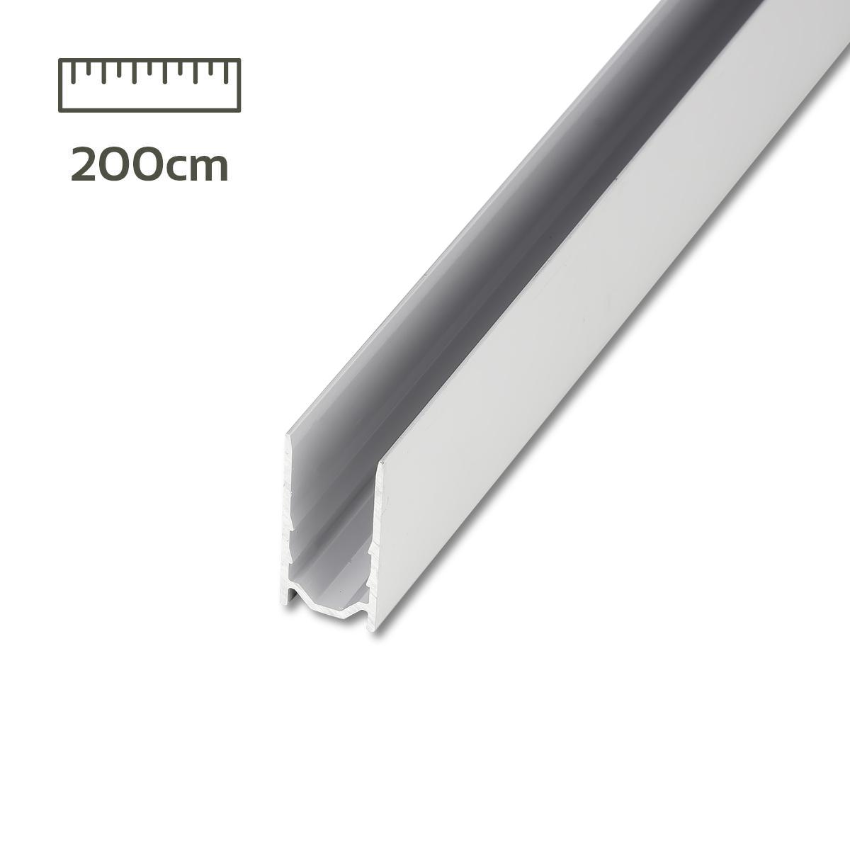 U-Profil 200cm für Neon LED Strip 10x20mm Aluminium-Profil