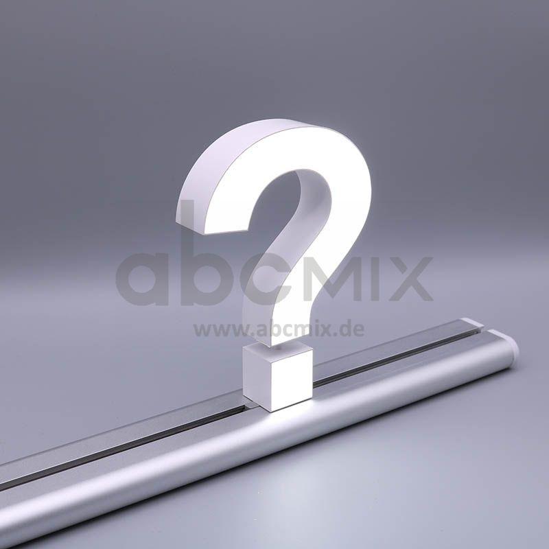 LED Buchstabe Slide ' Fragezeichen für 150mm Arial 6500K weiß