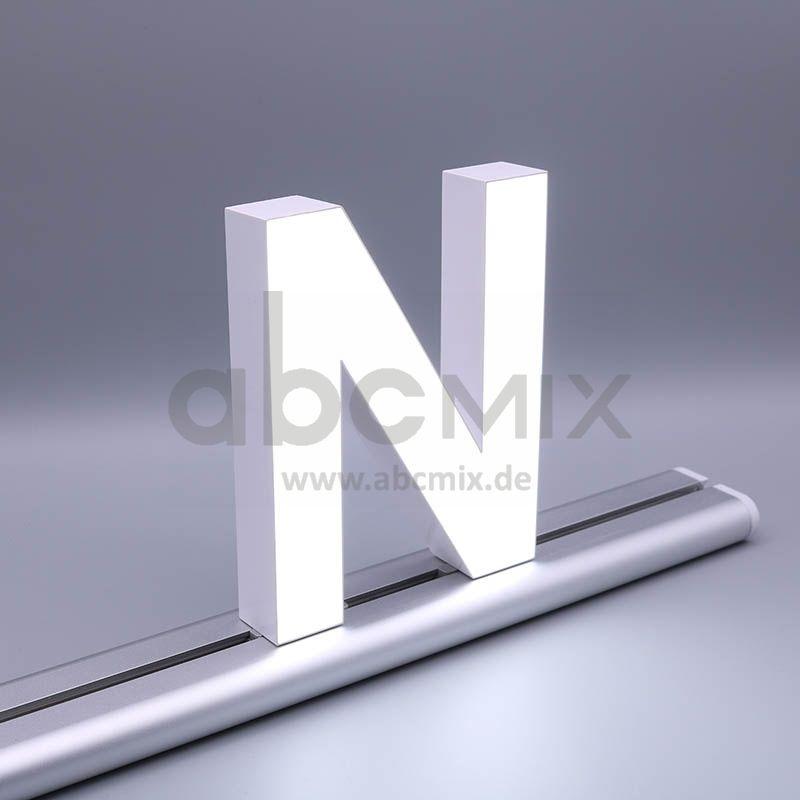 LED Buchstabe Slide N 150mm Arial 6500K weiß