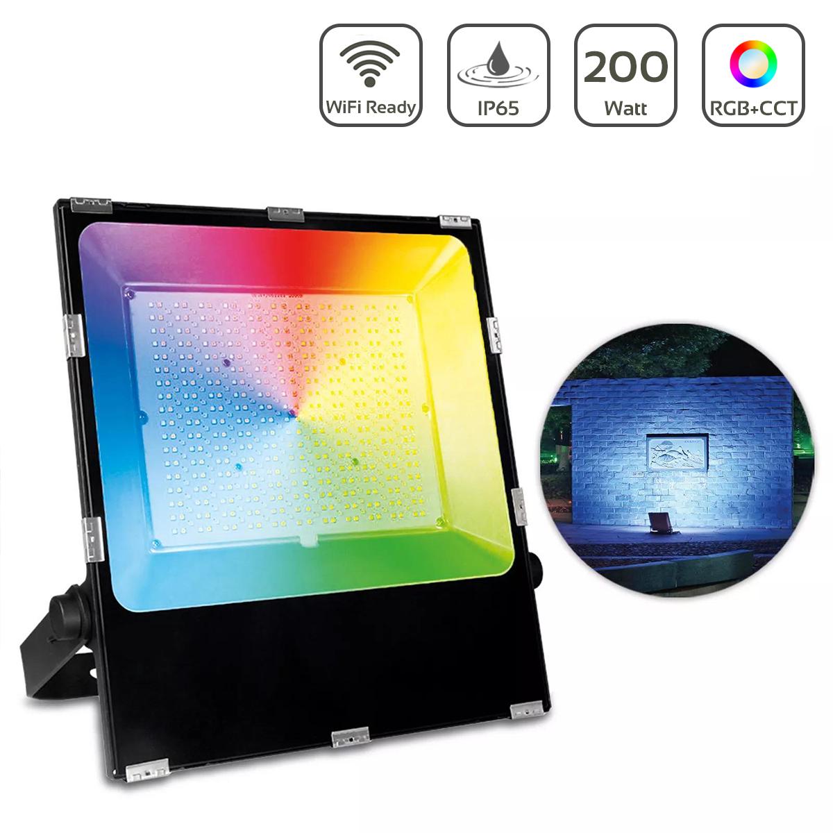 MiBoxer 200W RGB+CCT LED Außenstrahler WiFi Farbwechsel Fluter FUTT08