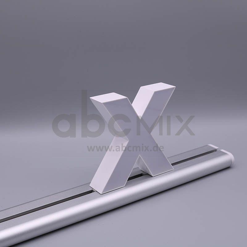 LED Buchstabe Slide x für 150mm Arial 6500K weiß