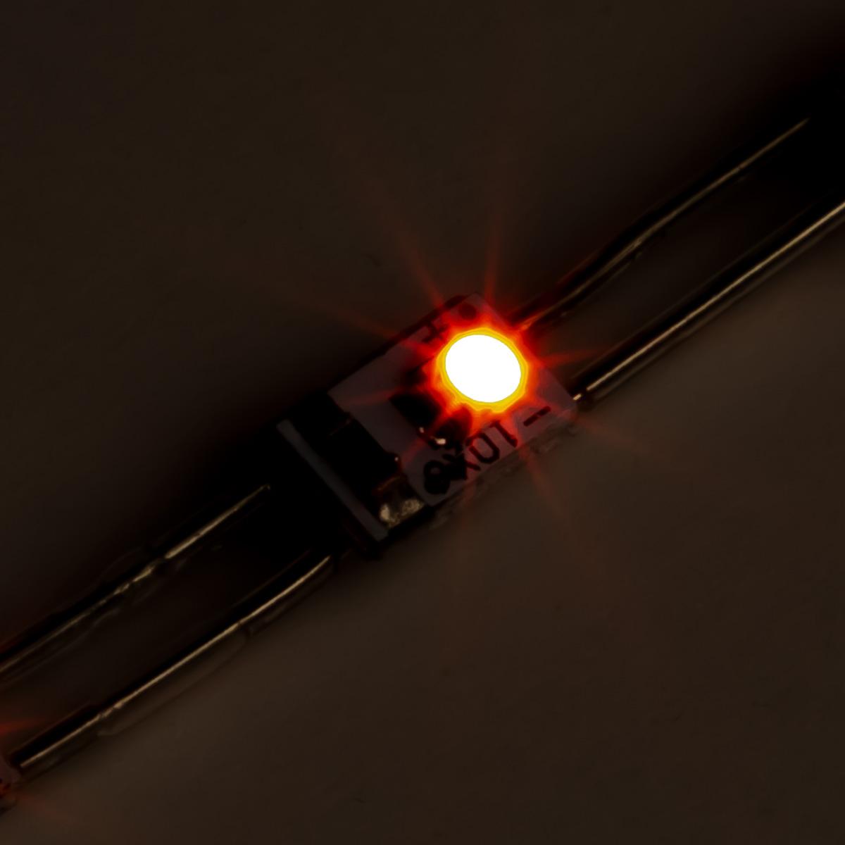 LED Module SMD2835 2 Chip 12V 0,24W 38LED/m 5 Meter - Lichtfarbe: Rot