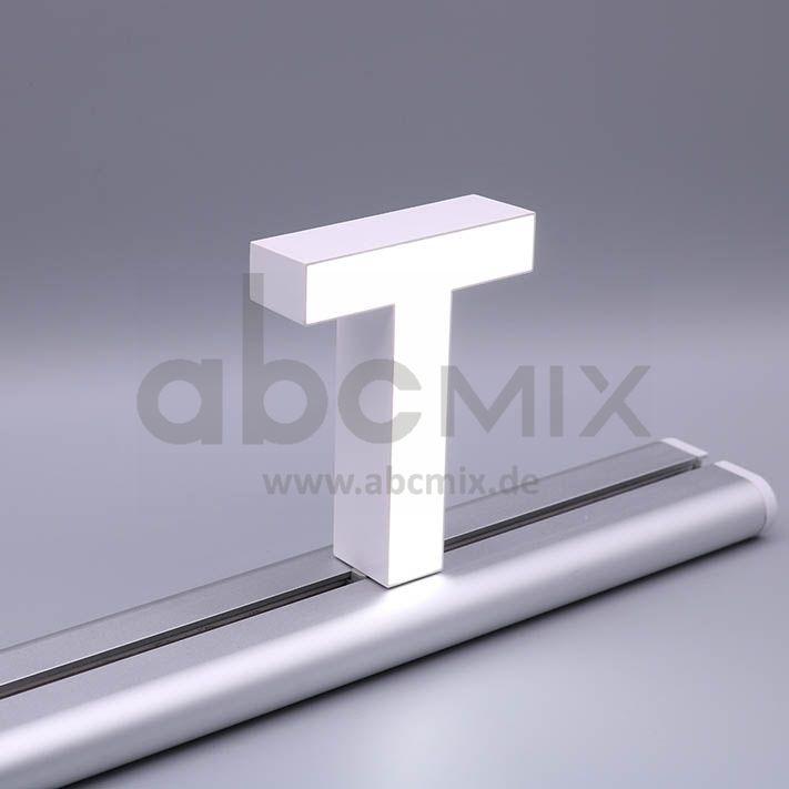LED Buchstabe Slide T 100mm Arial 6500K weiß