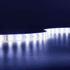 Strip CCT Dual Weiß 24V LED Streifen 5M 18W/m 120LED/m 12mm IP65 Lichtfarbe einstellbar 2700-6000K