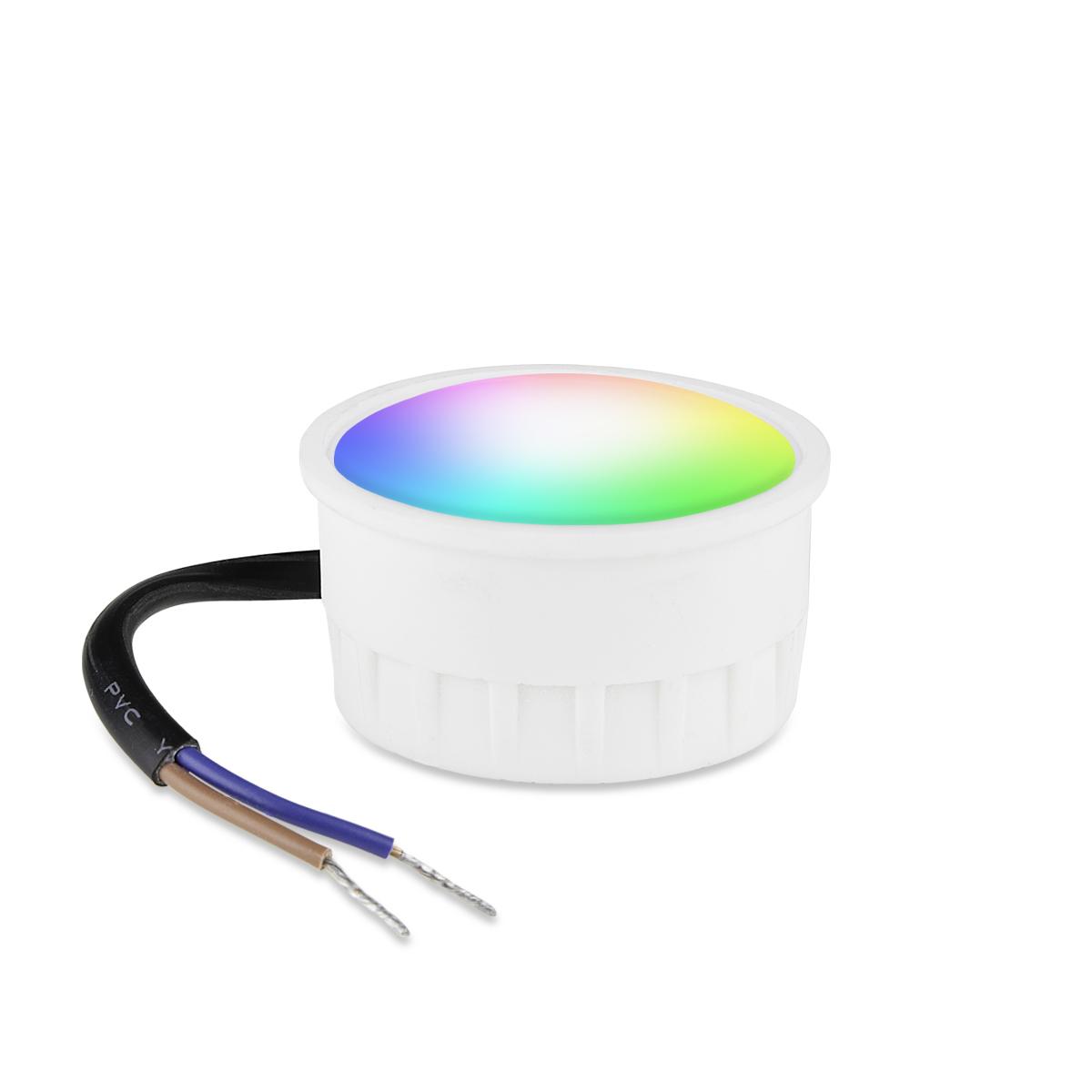 Flaches Smart RGB+CCT LED Modul 5W 230V Tuya Farbwechsel für Einbaustrahler