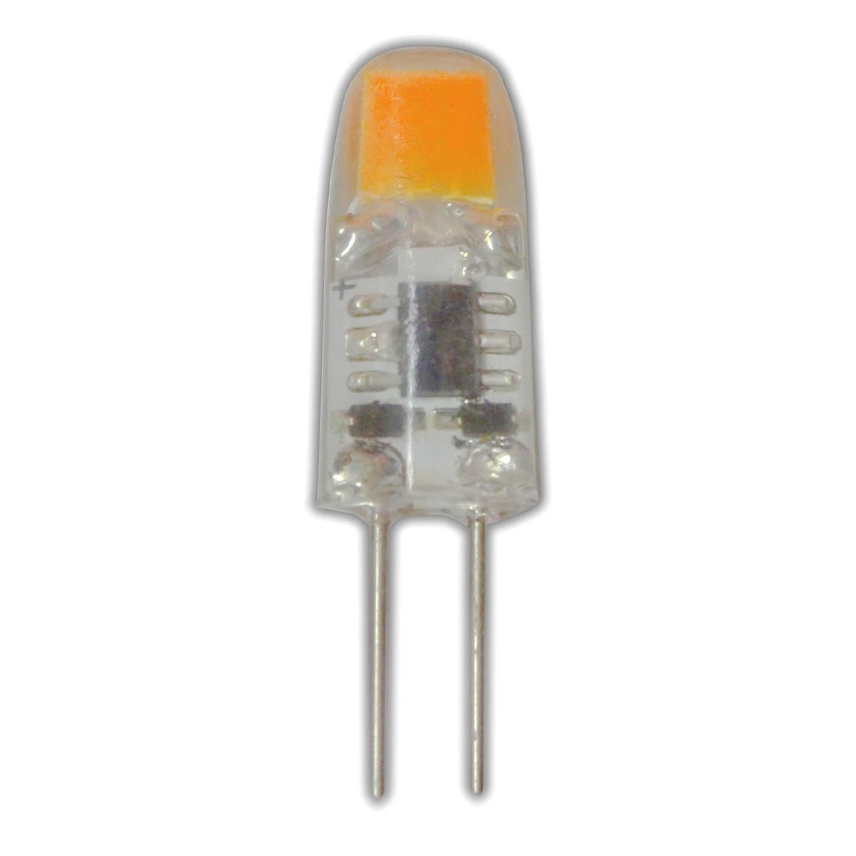 LED Lampe G4 1.5W 12VAC/DC opal 3000K dimmbar