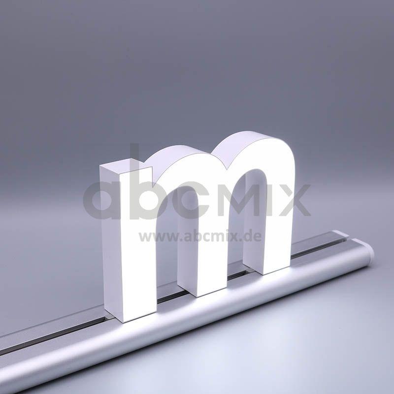 LED Buchstabe Slide m für 150mm Arial 6500K weiß