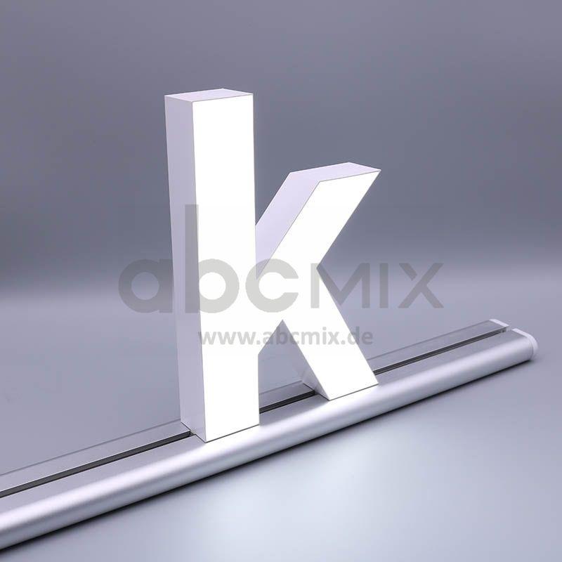 LED Buchstabe Slide k für 200mm Arial 6500K weiß