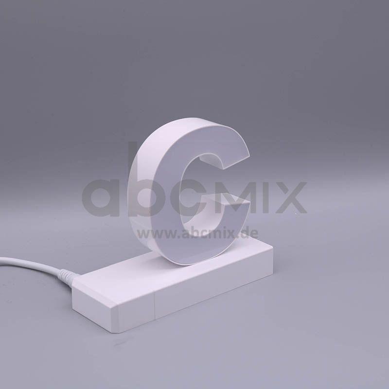LED Buchstabe Click c für 125mm Arial 6500K weiß