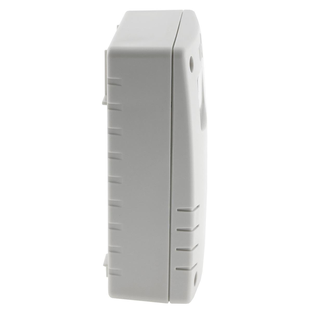 Dämmerungsschalter weiß IP54 230V, 10A, 3-500 Lux