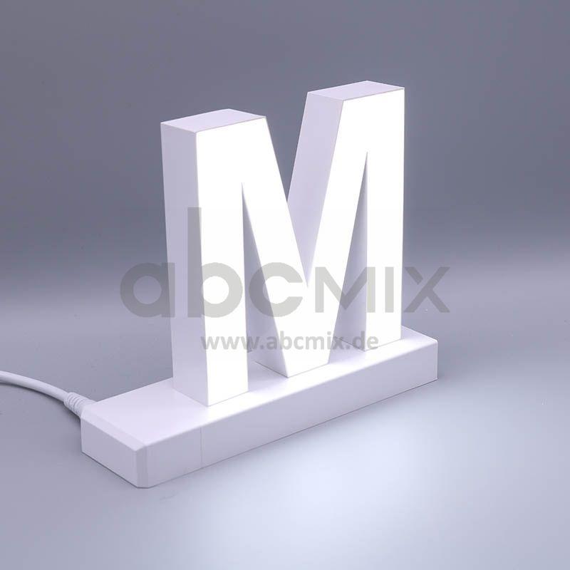 LED Buchstabe Click M 125mm Arial 6500K weiß