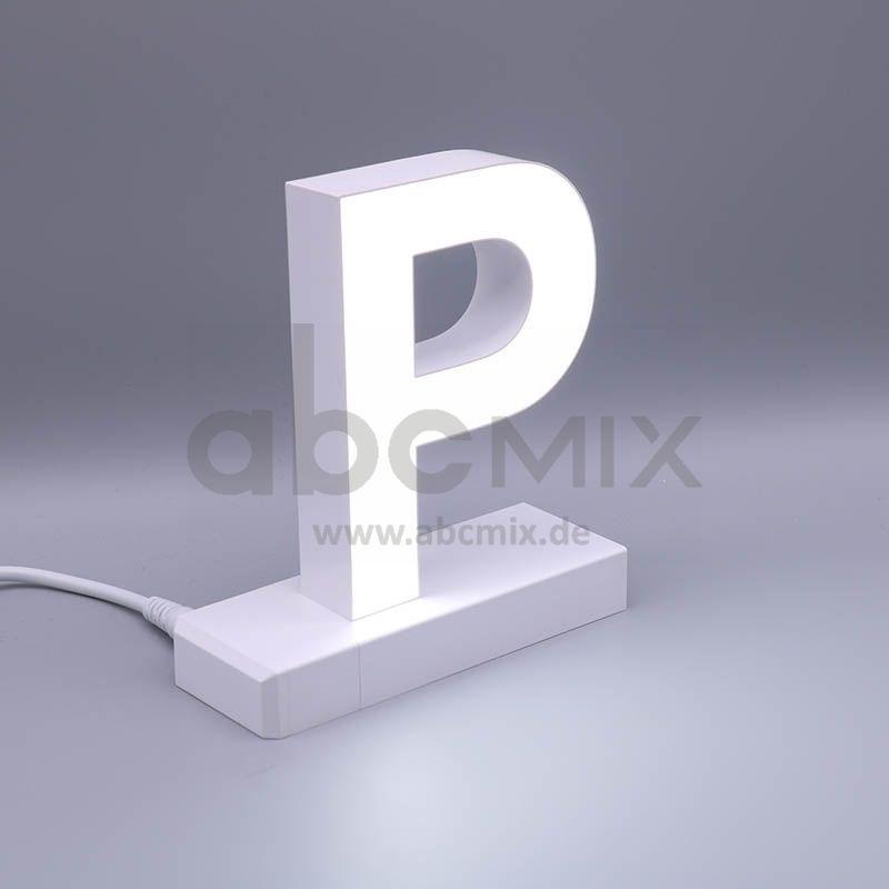 LED Buchstabe Click P 125mm Arial 6500K weiß