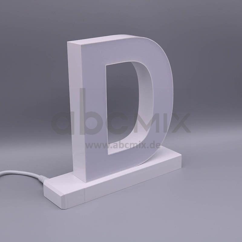 LED Buchstabe Click D 175mm Arial 6500K weiß