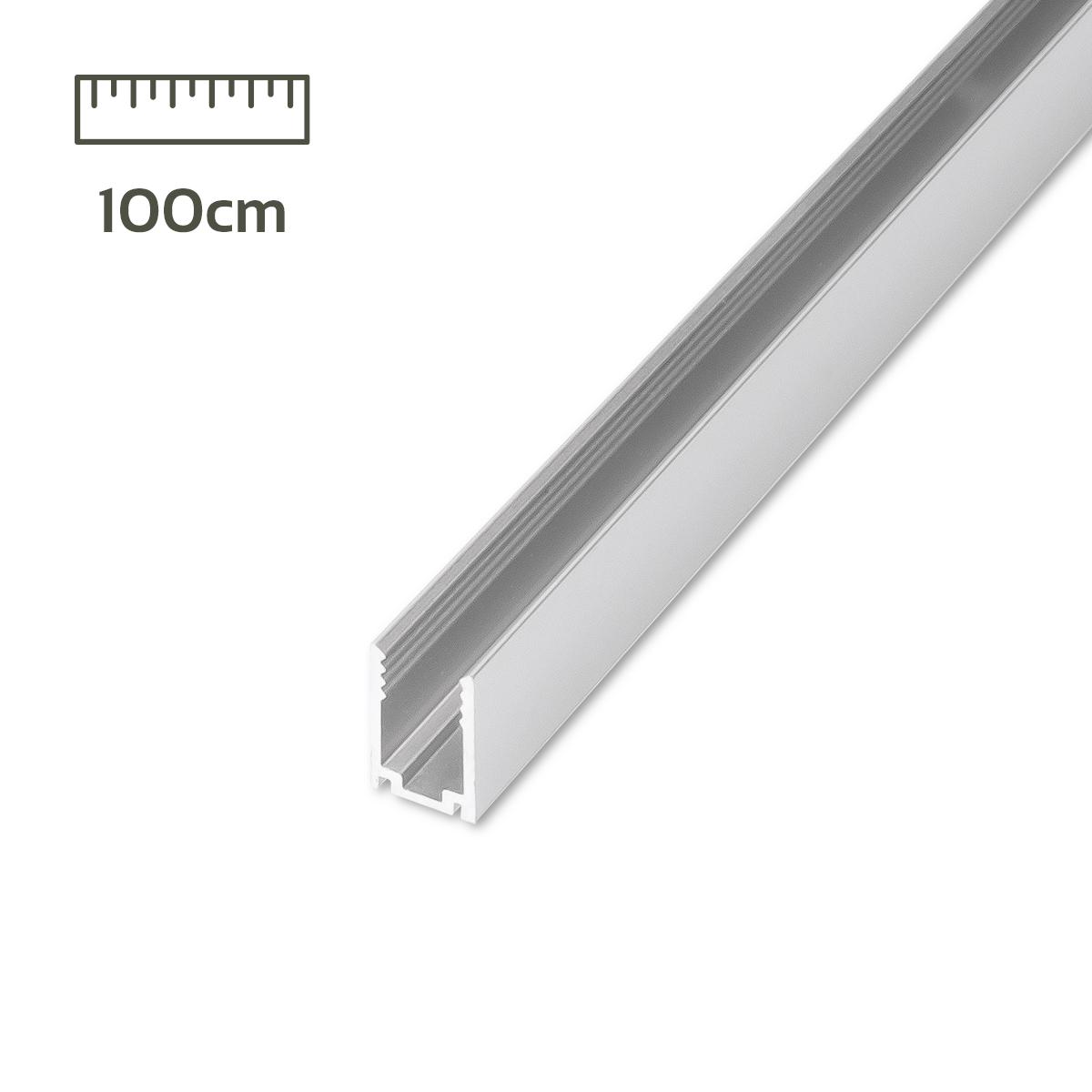 U-Profil 100cm für Neon LED Strip 7x14mm Aluminium-Profil