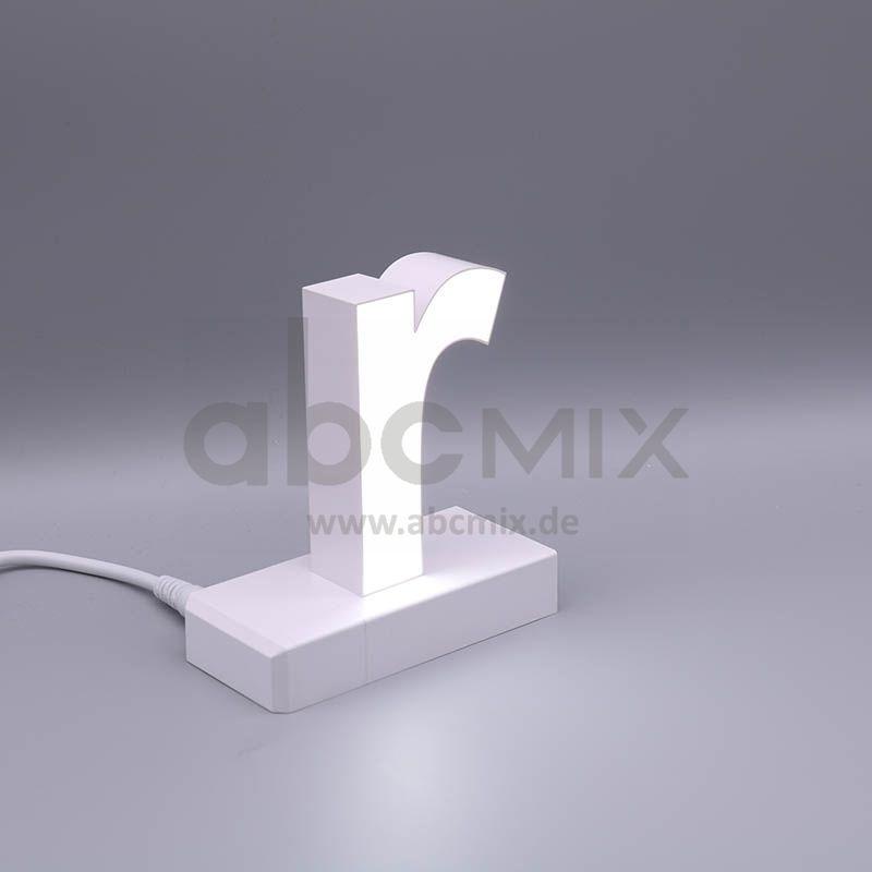 LED Buchstabe Click r für 125mm Arial 6500K weiß