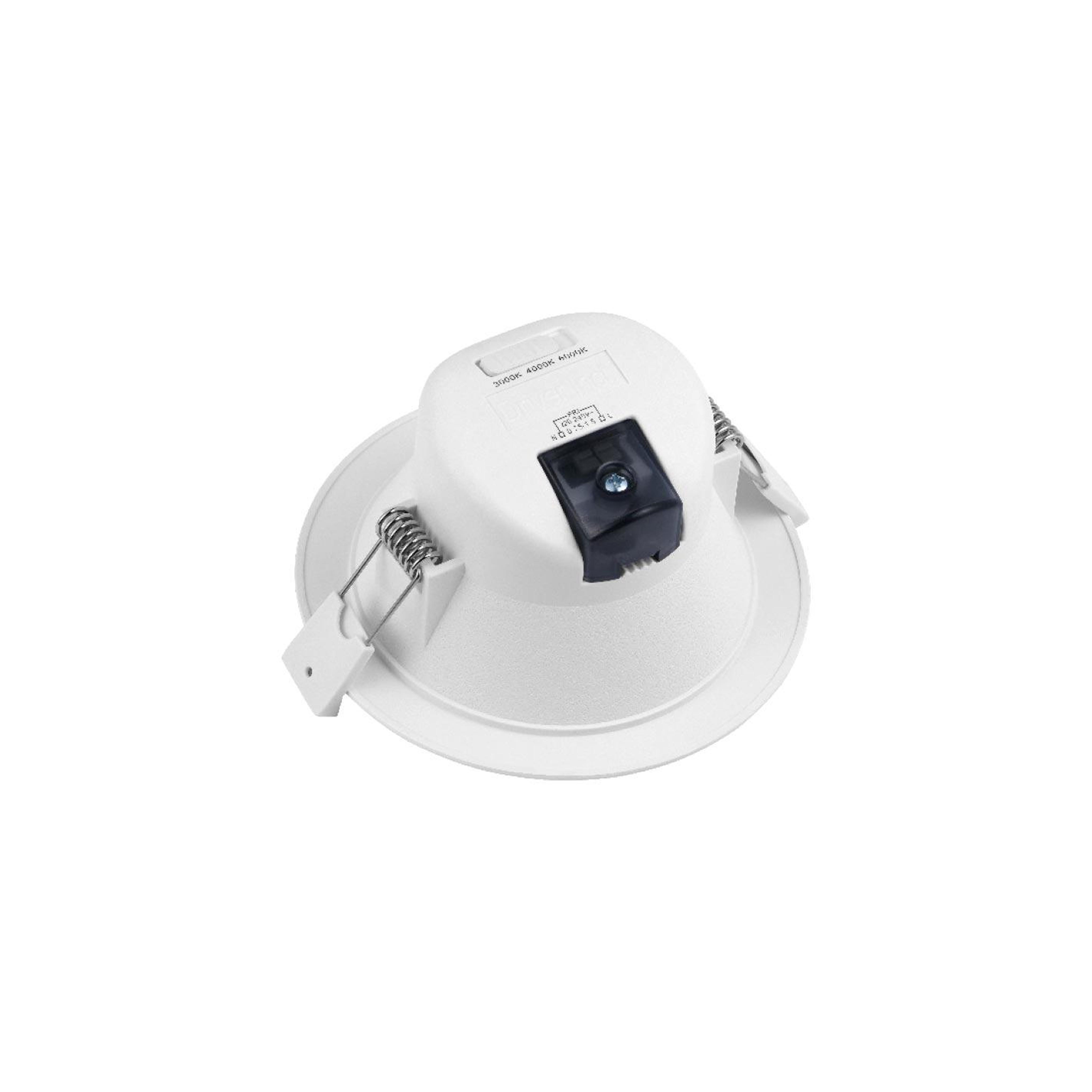 CCT LED Einbaustrahler rund weiß 90° dimmbar - Ausführung: 14W Ø145mm 