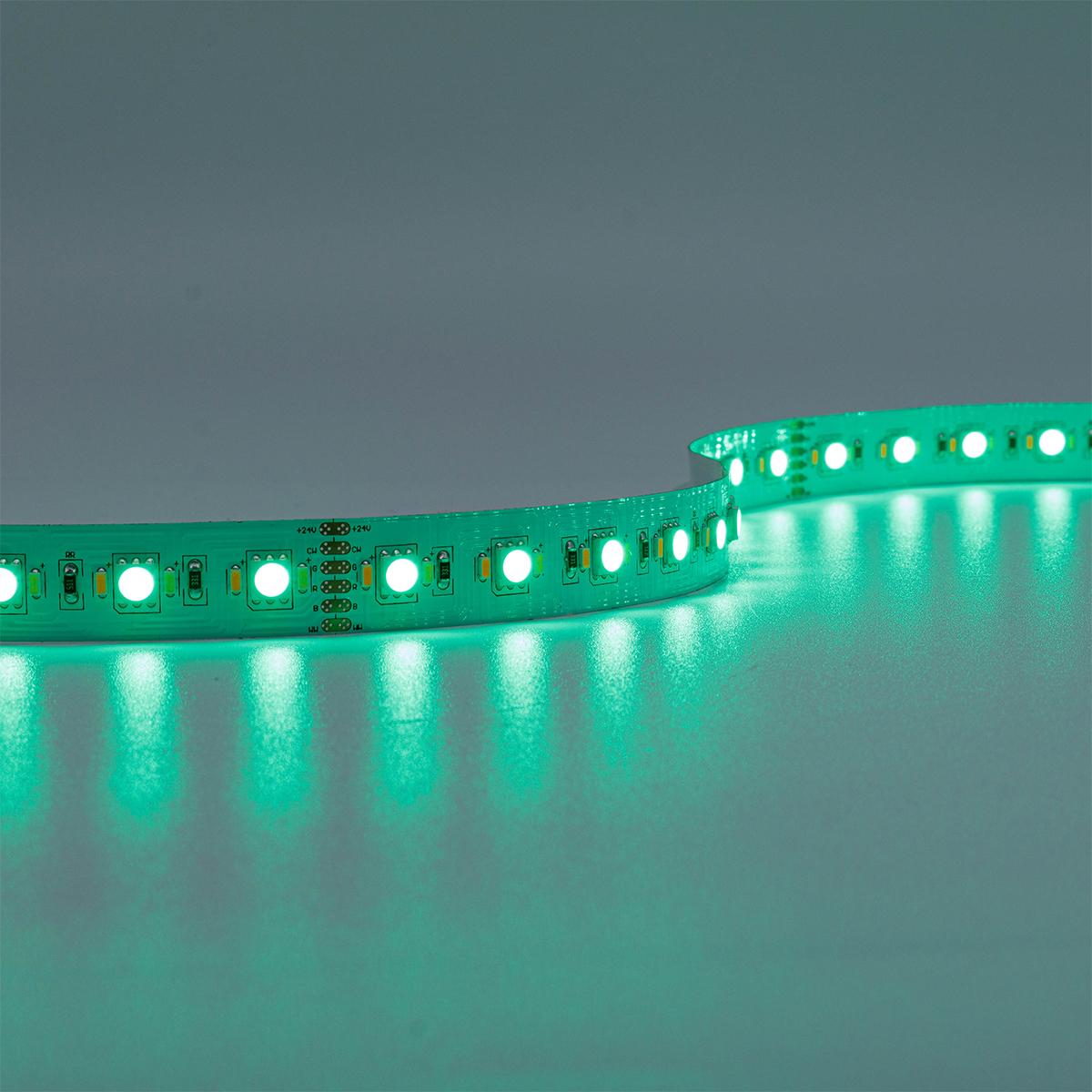 Strip 24V LED Streifen 5M 25,5W/m 180LED/m 15mm - Lichtfarbe: RGB+CCT - Schutzart: IP20