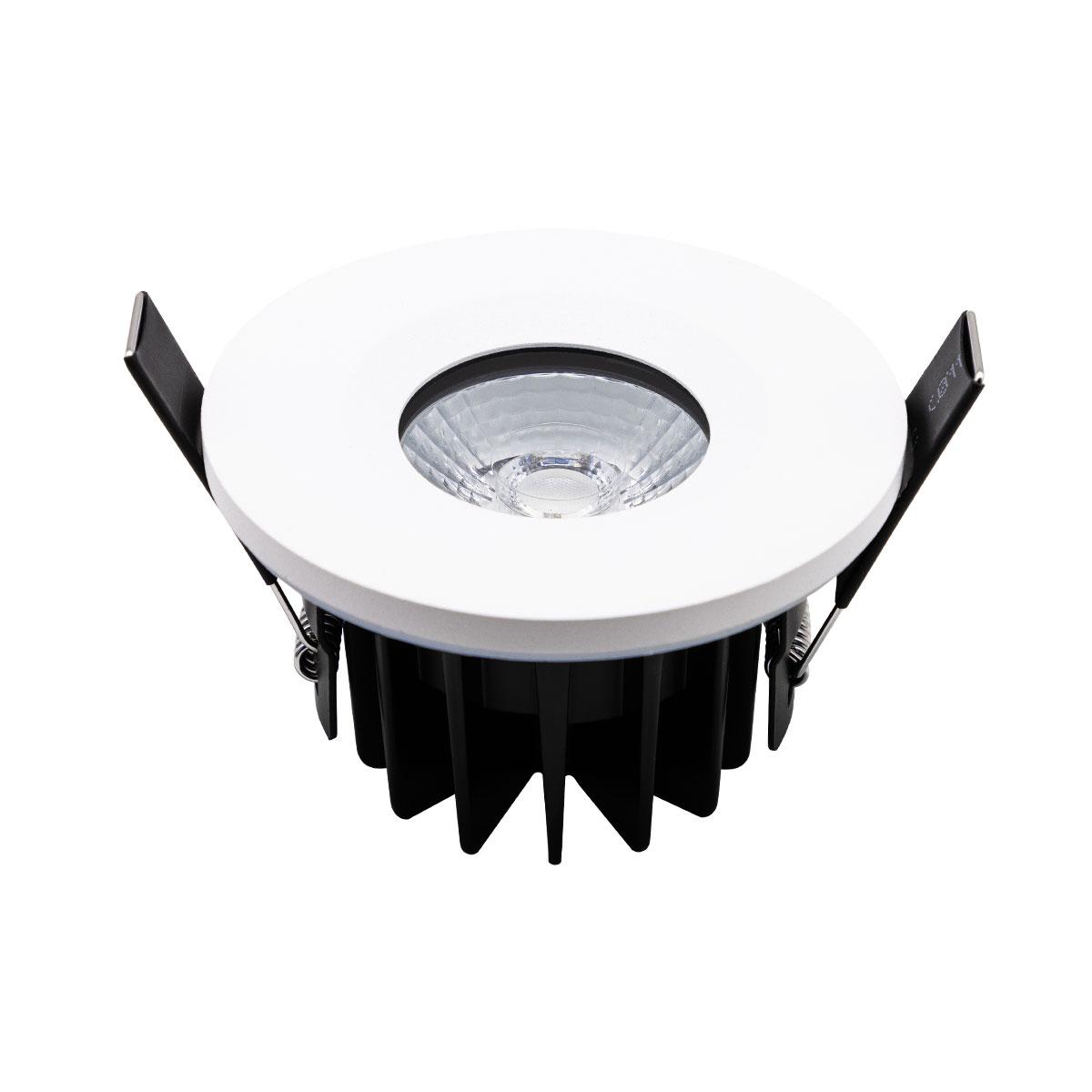 LED Einbaustrahler 8W IP65 36° - Lichtfarbe: CCT - Farbe: weiß