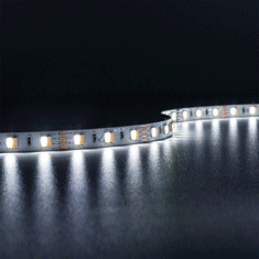 Strip CCT Dual Weiß 12V LED Streifen 5M 14,4W/m 60LED/m 10mm IP20 Lichtfarbe einstellbar 2700-6500K