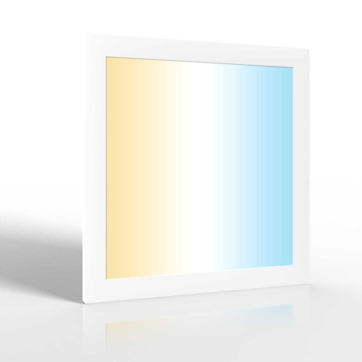 CCT LED Panel 30x30cm 24V 18W Rahmen weiß
