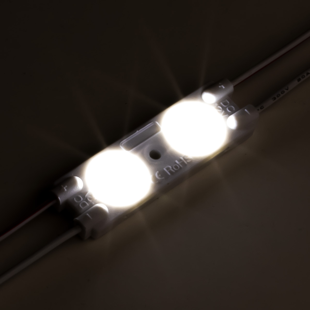 LED Modul 1W 12V 175° IP67 - Lichtfarbe: Kaltweiß 6500K