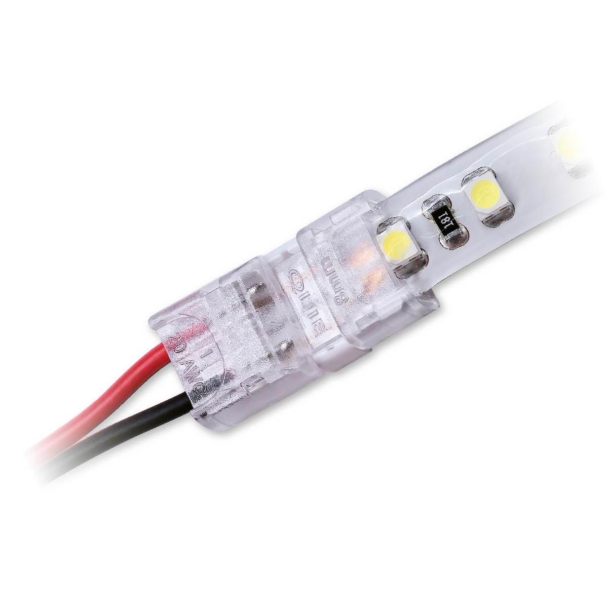 Streifenanschlusskabel 2 Pin für einfarbige LED-Streifen 8mm IP65