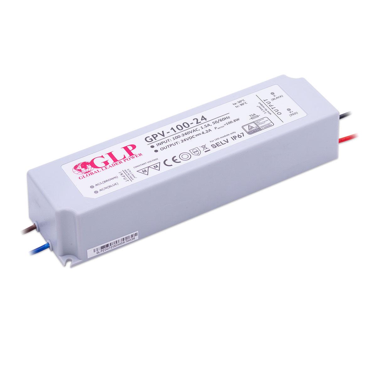 GLP GPV-100-24 LED Netzteil 100W 24V 4.2A IP67 Schaltnetzteil CV