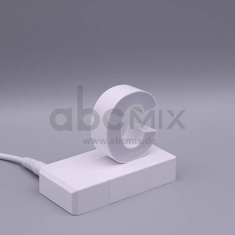 LED Buchstabe Click c für 75mm Arial 6500K weiß