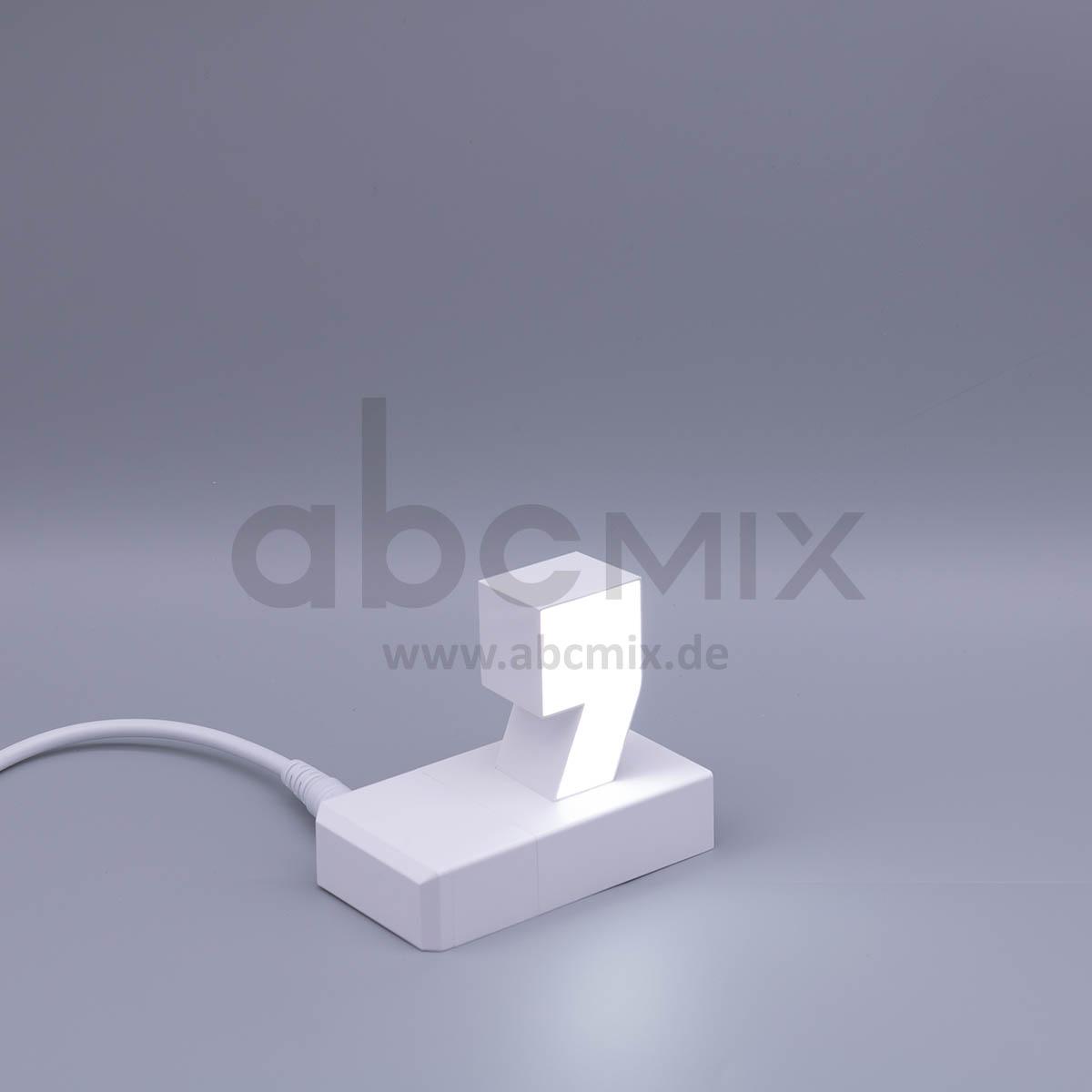LED Buchstabe Click , Komma für 125mm Arial 6500K weiß