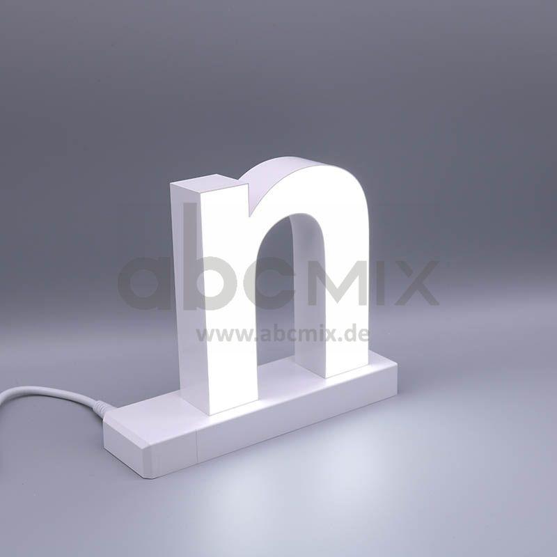 LED Buchstabe Click n für 175mm Arial 6500K weiß