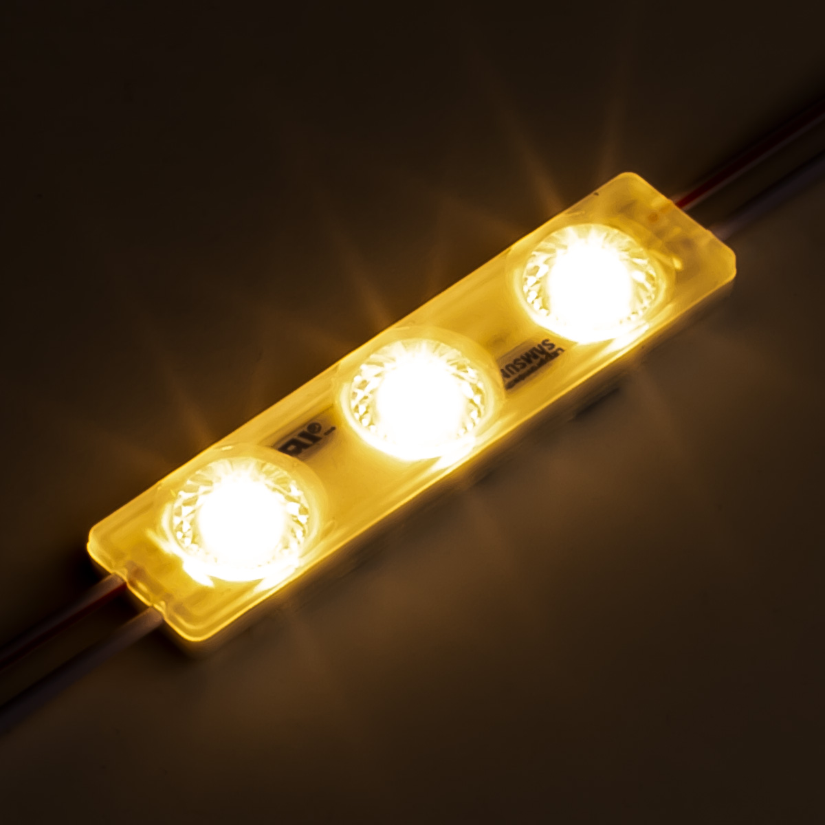 LED Modul 1,5W 12V 170° IP65 - Lichtfarbe: Warmweiß 2700K