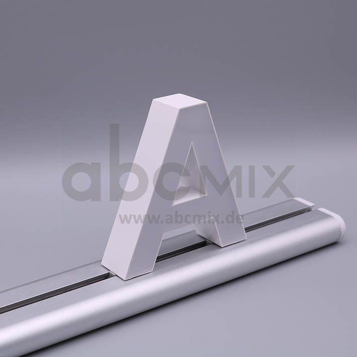 LED Buchstabe Slide A 100mm Arial 6500K weiß
