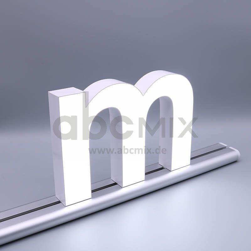 LED Buchstabe Slide m für 200mm Arial 6500K weiß