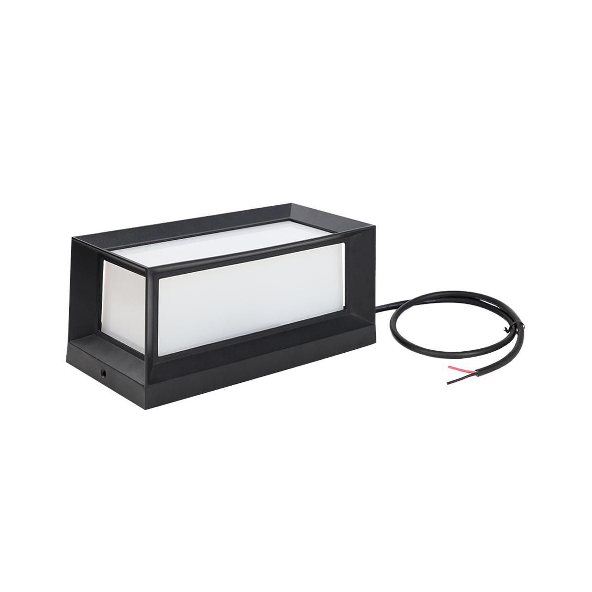 MiBoxer Wandlampe eckig 9W 24V RGB+CCT Zigbee WA5-09S-ZL