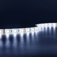 Strip CCT Dual Weiß 12V LED Streifen 5M 14,4W/m 60LED/m 10mm IP65 Lichtfarbe einstellbar 2700-6500K