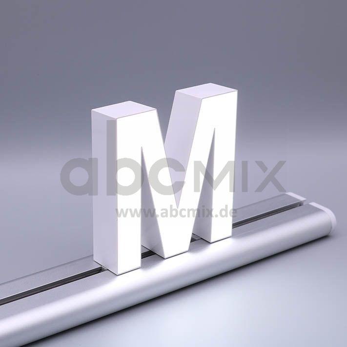LED Buchstabe Slide M 100mm Arial 6500K weiß