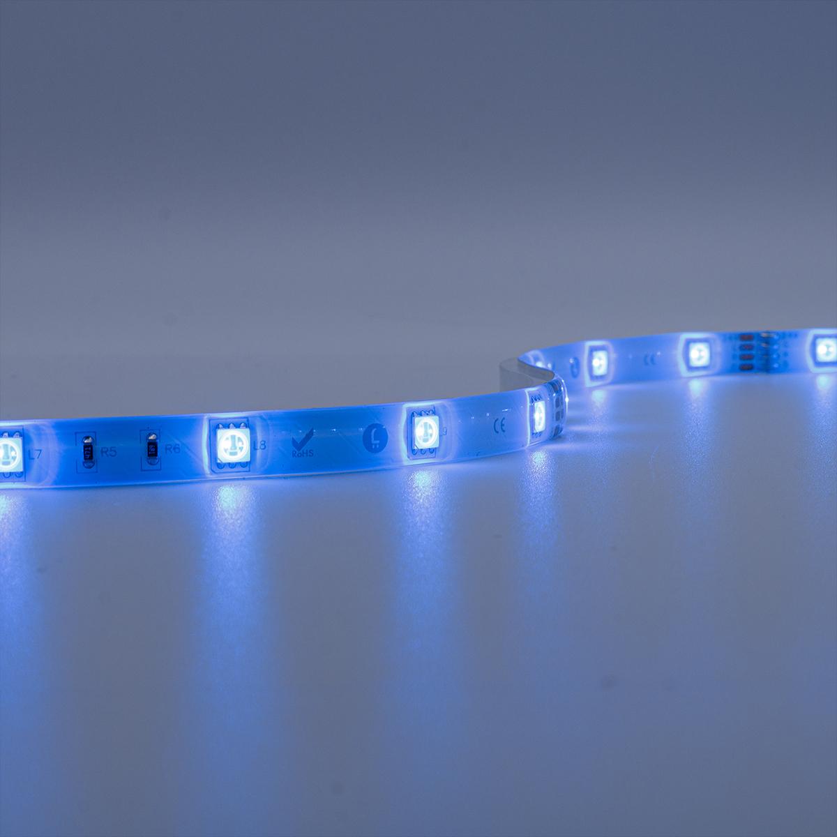 Streifen Lichtleiste 5m RGB LED Stripe 24V Superbright 7,72€/m 150 SMD LEDs 