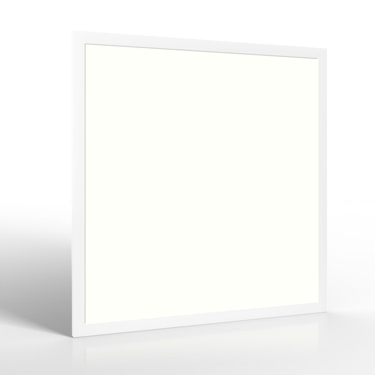 LED Panel Pro 62x62cm 40W Rahmen weiß - Lichtfarbe: Neutralweiß 4000K