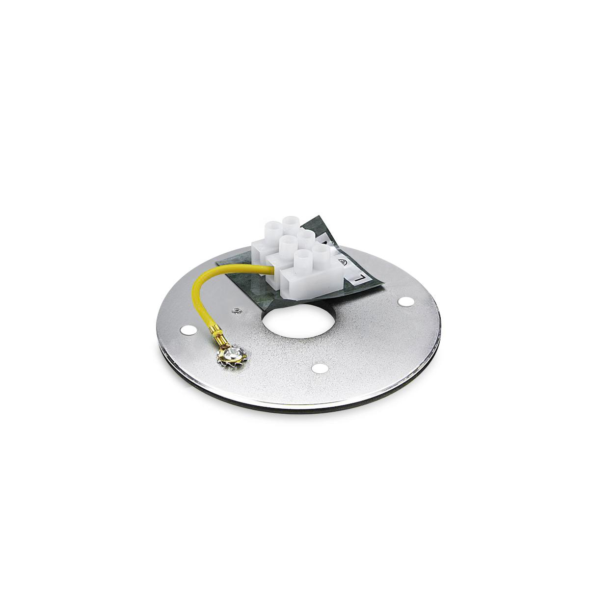 Flacher Aufbaustrahler weiß eckig schwenkbar Deckenleuchte - LED Leuchtmittel:  3W RGB+Warmweiß 230V dimmbar 60°