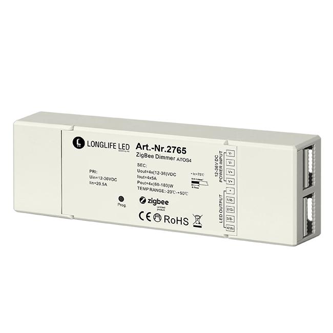 Zigbee RGBW LED Controller ATOS4 12-36V DC
