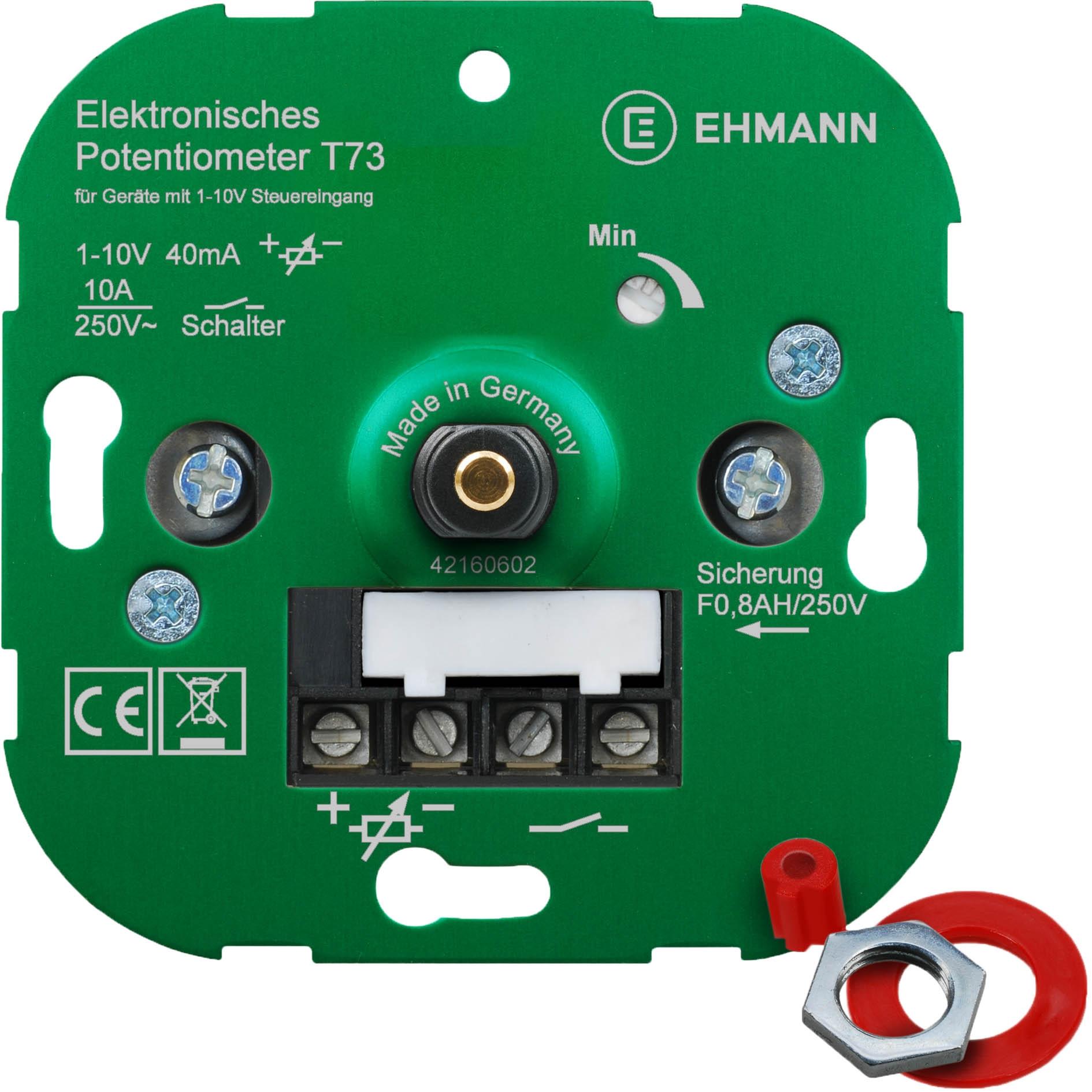 UP-Dimmer 1-10V T73 EHMANN Potentiometer