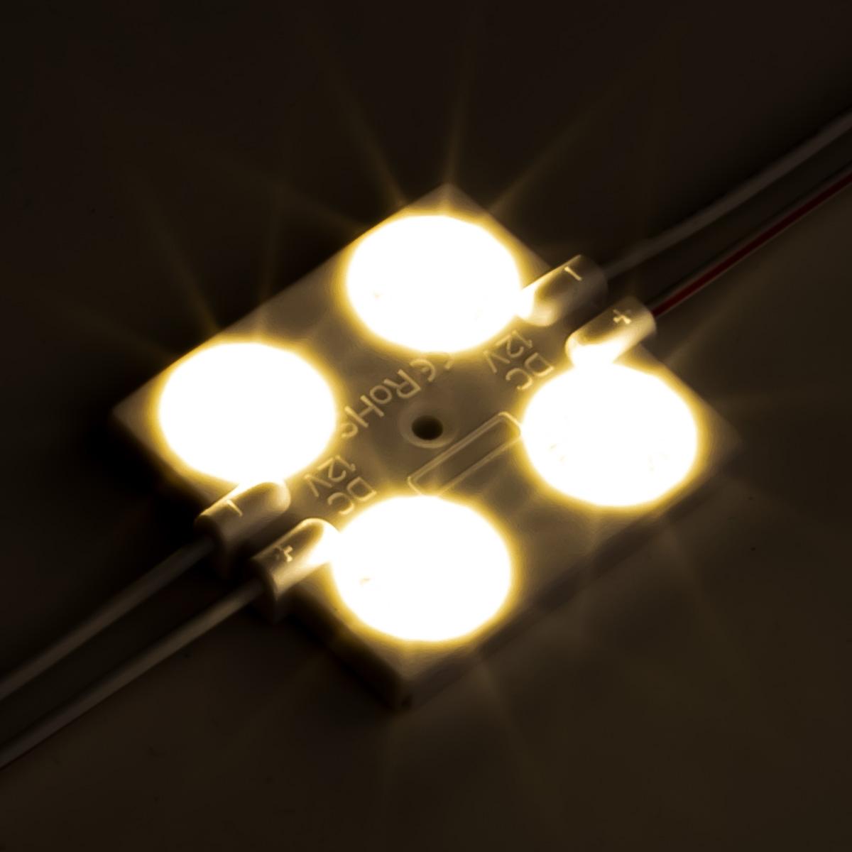 LED Modul 4500K 2W 175° 12V IP67 (100 Stück VPE)